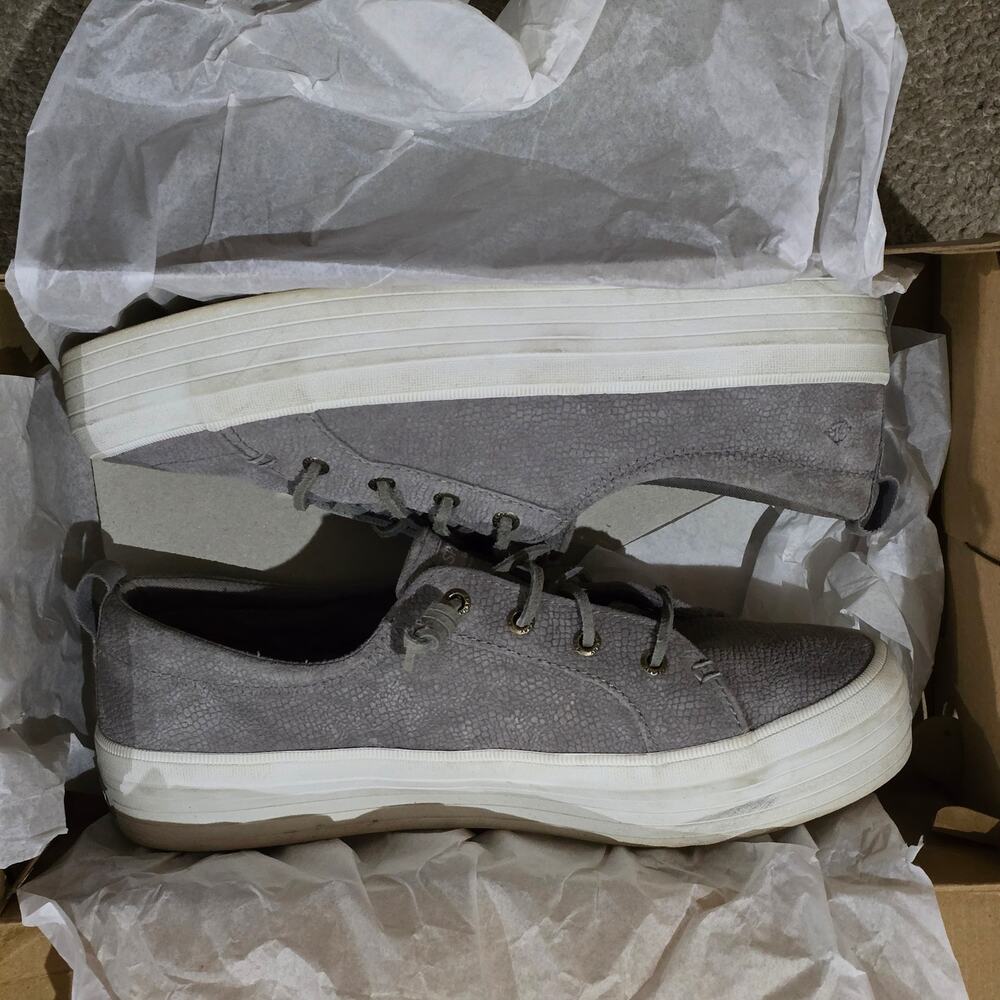 Sperry Top Sider Gray Crest Vibe Serpe with Box 9.5 - Picture 4 of 6